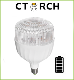 Լամպ T բալբ, մարտկոցով թափանցիկ ցրիչ պլ+ալ 12-28W CTORCH ID8309